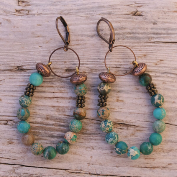 Boucles d'oreille Takamaka
